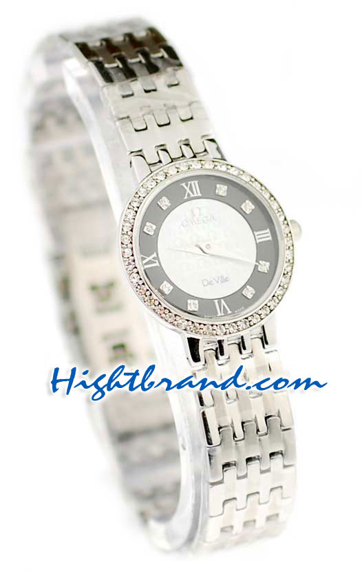 Omega Co-Axial Deville Ladies Replica Watch 01