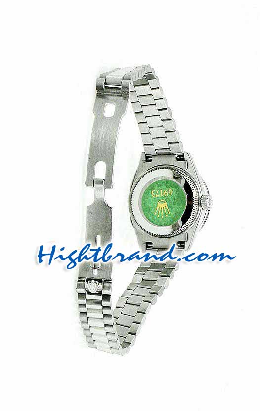 Rolex Replica Datejust Silver Ladies Watch 04