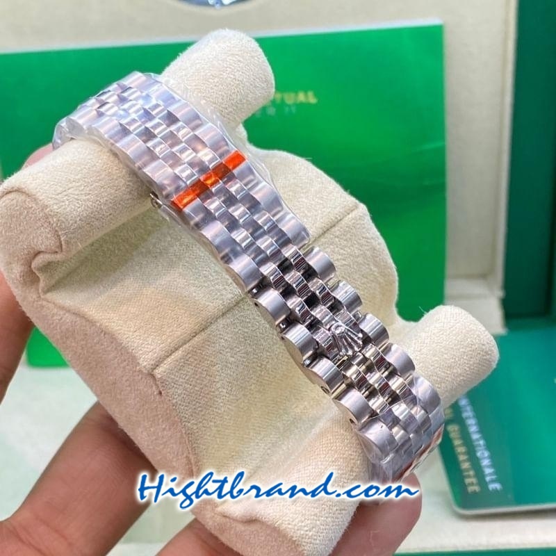 Rolex DateJust Green Dial Jubilee 31mm Replica Watch 02