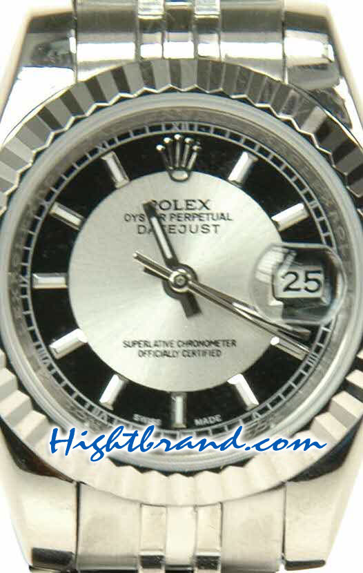 Rolex Replica Datejust Silver Watch Ladies 0818