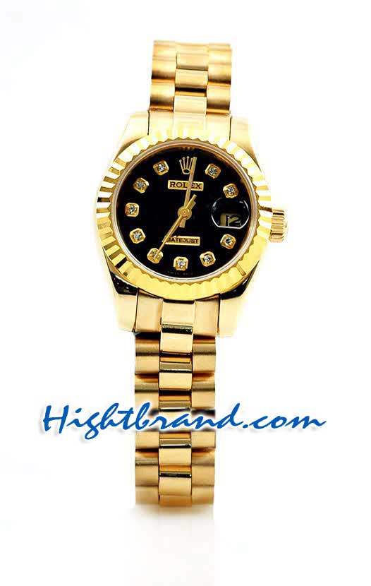 Rolex Replica Datejust Gold Ladies Watch 20
