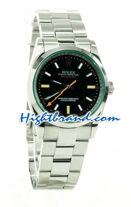 Rolex Replica Milgauss - Green Glass Edition 02
