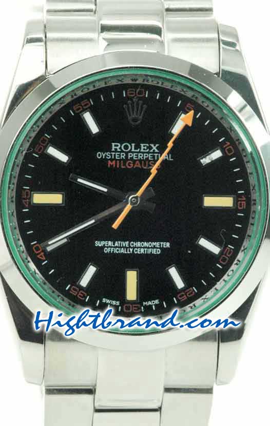 Rolex Replica Milgauss - Green Glass Edition 02