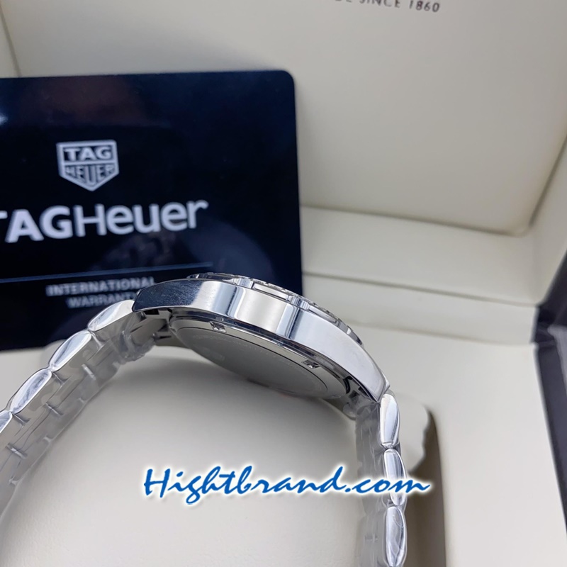 Tag Heuer Diamond Blue Dial Ladies 33mm Replica Watch 04