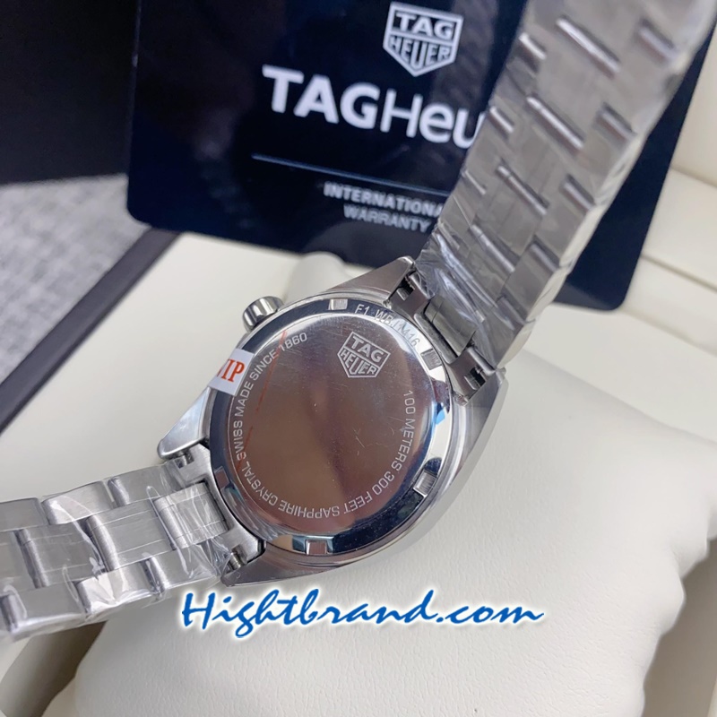 Tag Heuer Diamond Blue Dial Ladies 33mm Replica Watch 04