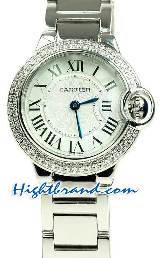 Cartier De Balloon Swiss Replica Watch - Ladies 01 Cartier De Balloon Swiss Replica Watch - Ladies 01
