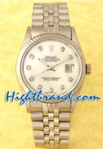 Rolex DateJust White Face 2