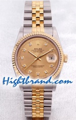 Rolex DateJust - Pink Gold  - Swiss Watch 5