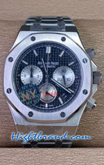 Audemars Piguet Chronograph Black Dial 42mm Replica Watch 04