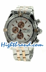 Breitling Chronomat Evolution Two Tone Watch 05