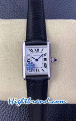 Cartier Tank Solo Swiss Quartz Ladies - 24MM Wide AF Replica Watch 03