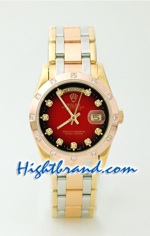 Rolex Replica Day Date Three Tone Watch 2