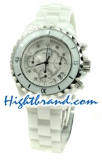 Chanel J12 Authentic Ceramic Chronograph Ladies Watch 20