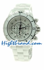 Chanel J12 Authentic Ceramic Mens Watch 22