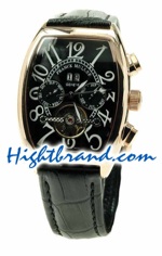 Franck Muller Conquistador Pink Gold Replica Watch 02