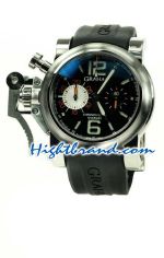 Graham Oversize Chronofighter Overlord Swiss Watch 07