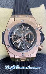 Hublot Big Bang Unico Rose Gold Black Dial 44MM Swiss ZF Replica Watch 03
