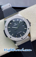Hublot Classic Fusion Black Dial 45MM Swiss WWF Replica Watch 10
