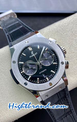 Hublot Classic Fusion Chronograph Black Dial 45MM Swiss TA Replica Watch 08