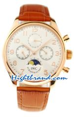 IWC Portuguese Perpetual Calander Swiss Replica Watch 1