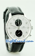 IWC Portuguese Chronograph Swiss Watch 5