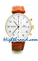 IWC Portuguese Chronograph Swiss Watch 01