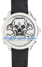 Jacob & Co. The Five Time Zone Skeleton Swarovski Dial Replica Watch 02