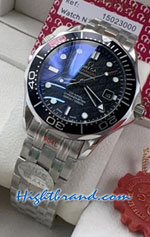 Omega 007 Seamaster Black Dial 42mm Replica Watch 02