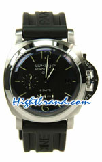 Panerai Luminor GMT 8 Days Swiss Replica Watch 04<font color=red>หมดชั่วคราว</font>