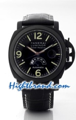 Panerai Luminor PVD Power Reserve Swiss Replica Watch