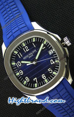 Patek Philippe Aquanaut Blue Dial Swiss Watch 17