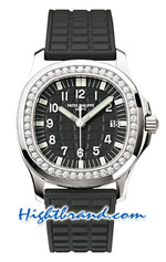 Patek Philippe Luce Ladies First Black Dial Swiss Replica Watch 15