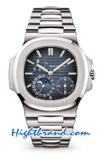 Patek Philippe Nautilus 5712 Blue Dial Swiss ZF Replica Waches 01