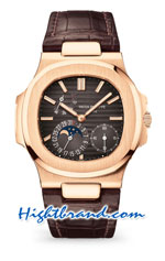 Patek Philippe Nautilus 5712 Rose Gold Swiss Replica Waches 03