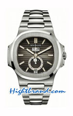 Patek Philippe Nautilus Moon 5726 Brown Dial Swiss GR V3 Replica Watch 27