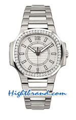 Patek Philippe Nautilus Ladies Swiss Replica Watch 05