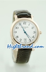 Patek Philippe Geneva Gold Swiss Replica Watch - 10