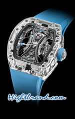 Richard Mille RM53-02 Pablo mac Donough Transparent Case Tourbillon Swiss Replica Watch 02