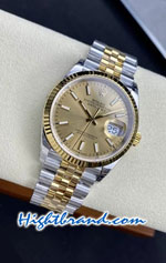 Rolex Datejust 36mm Two Tone Gold Dial Jubilee VSF Swiss AAA Watch 07