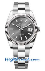 Rolex Datejust 41mm Gray Dial VSF Swiss AAA Watch 12