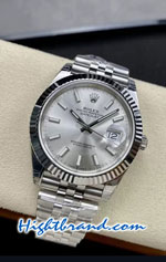 Rolex Datejust 41mm WhiteSilver Dial Jubilee VSF Swiss AAA Watch 05