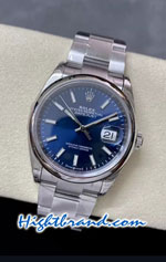 Rolex Datejust 36mm Blue Dial Smooth-Edges VSF Swiss AAA Watch 07