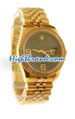 Rolex Swiss Replica Floral Motif Edition Datejust Watch 08