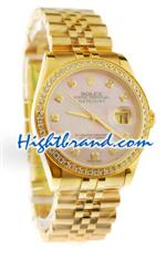 Rolex Swiss Replica Floral Motif Edition Datejust Watch 02