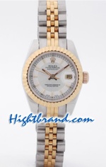 Rolex DateJust Two Tone Ladies - 022