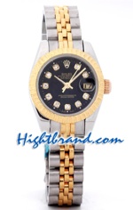 Rolex DateJust Two Tone Ladies - 021