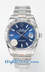 Rolex Datejust 41mm Blue Dial Swiss Replica Watch 01