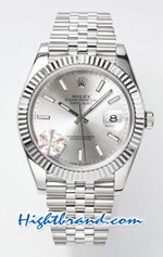 Rolex Datejust 41mm Champagne Dial Swiss Replica Watch 11