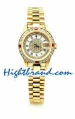 Rolex Replica Datejust Gold Ladies Watch 21