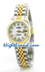 Rolex DateJust Two Tone Ladies - 33